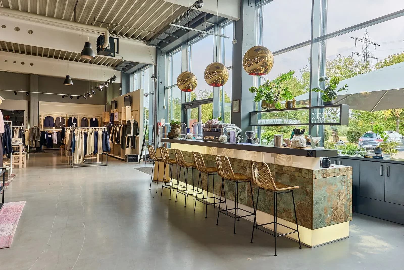 Kaffee-Bar im Store