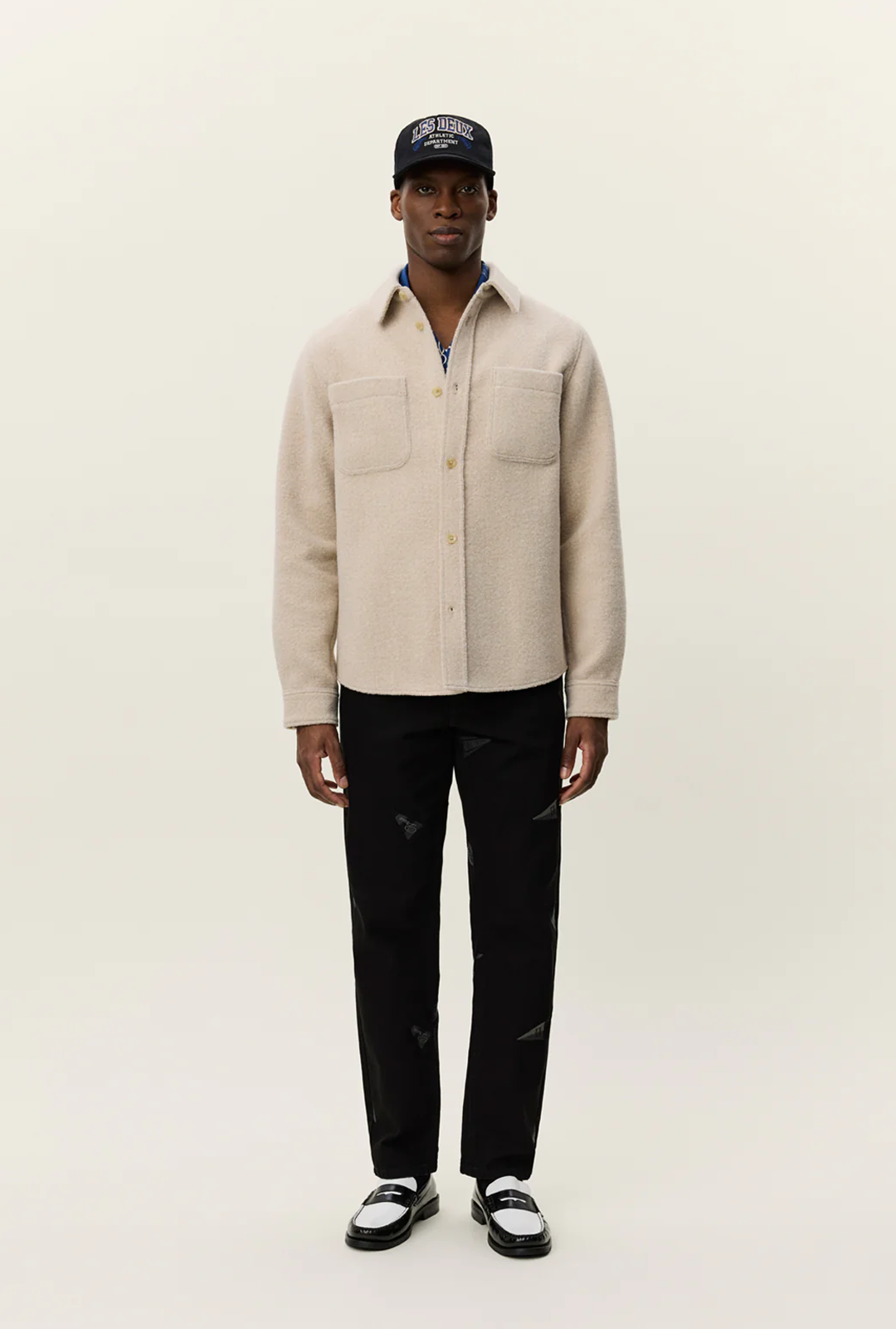 Hemd I Lennon Boucle Overshirt