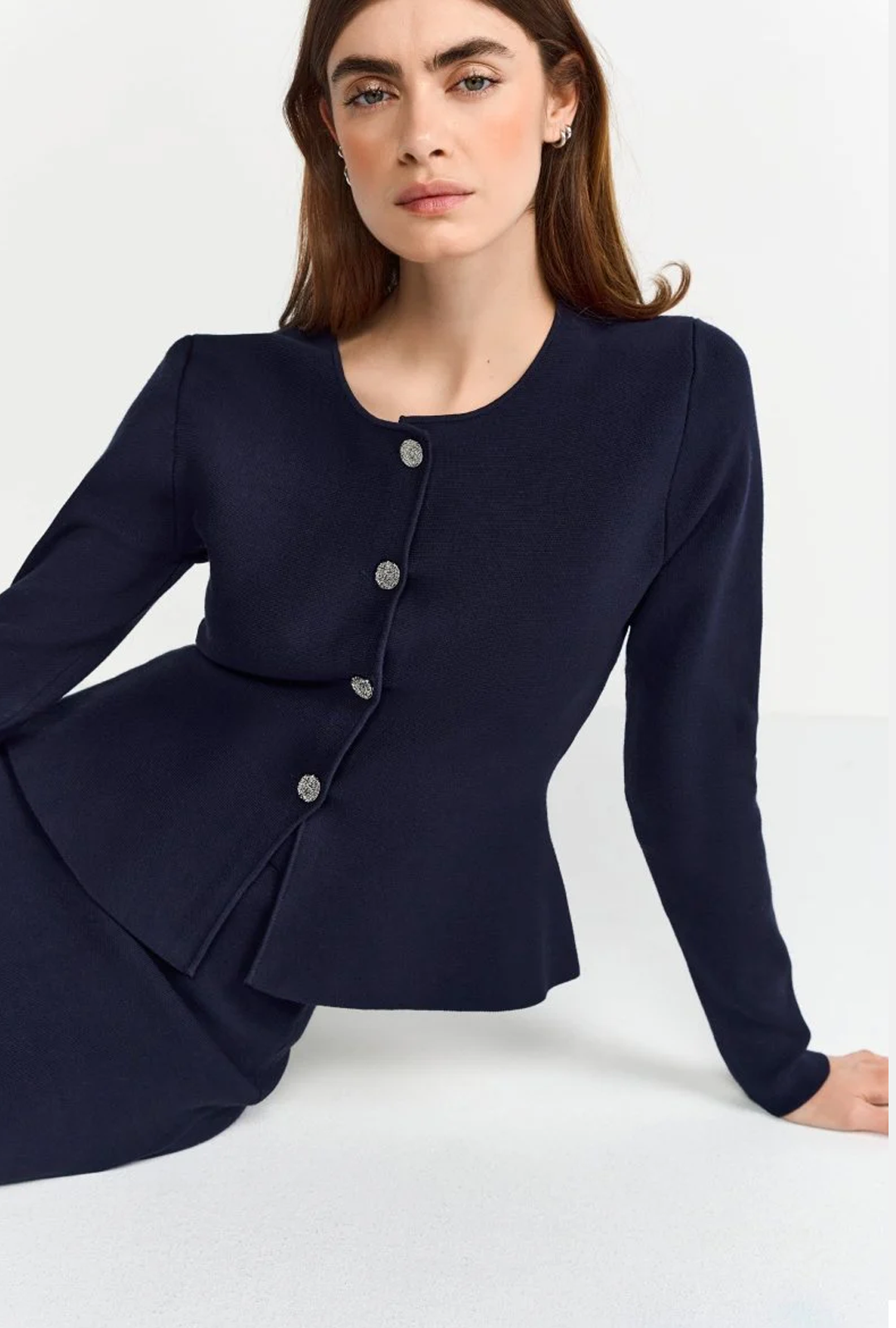 Peplum Cardigan