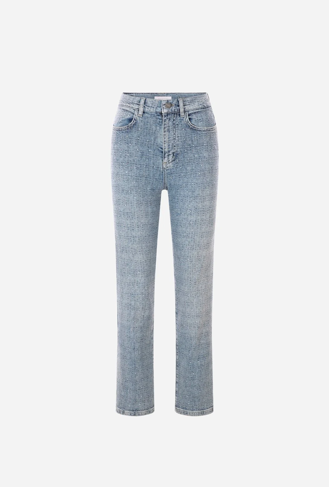 Timeless Destroyed Rhinestone Denim