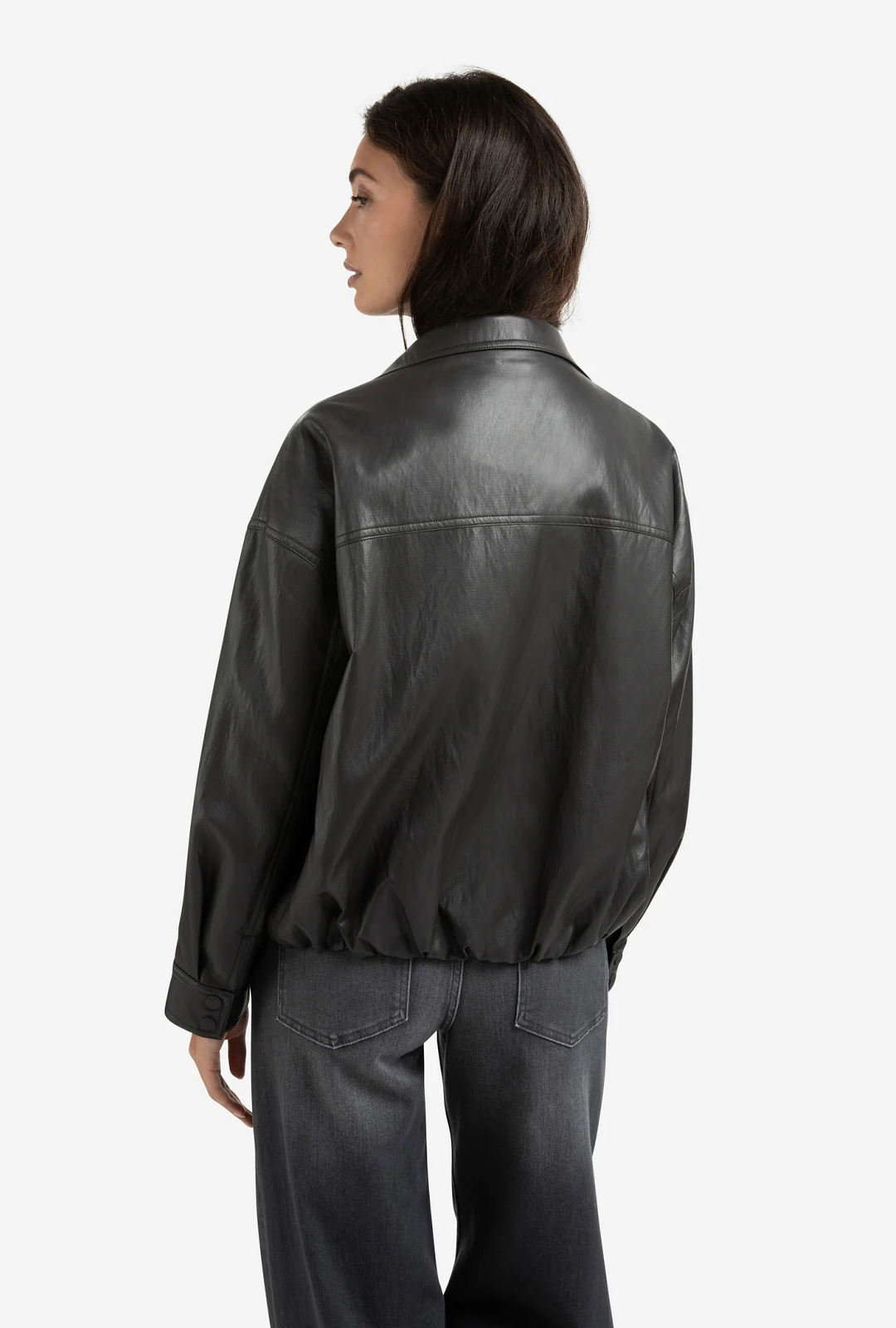 Jacke I Faux leather jacket