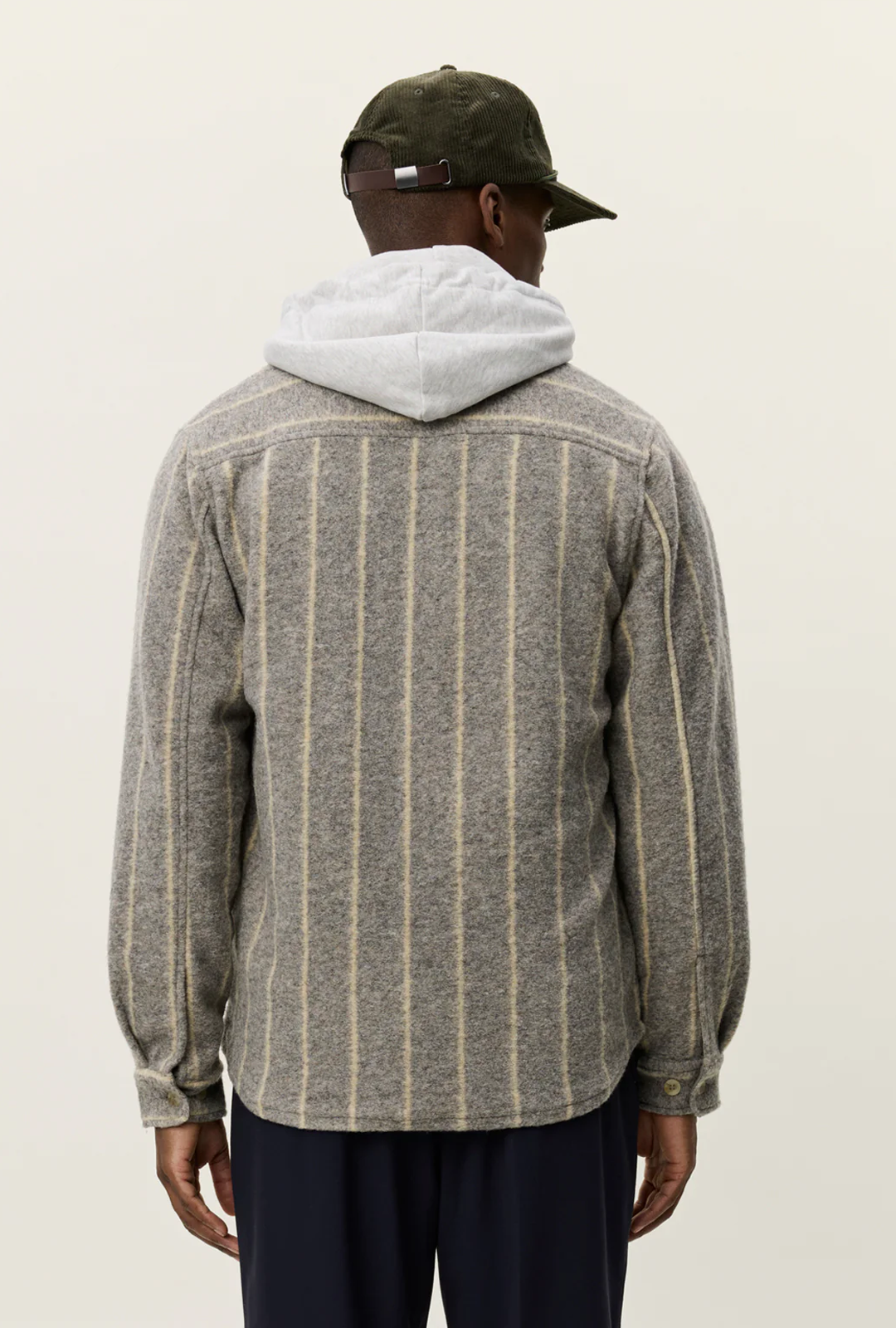 Hemd I  Lennon Wool Pinstripe	Overshirt