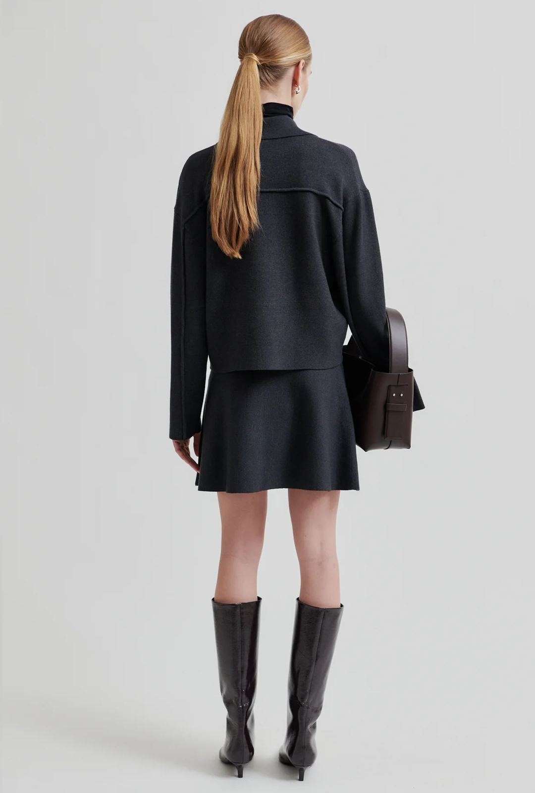Rock I Siv Knit Short Skirt