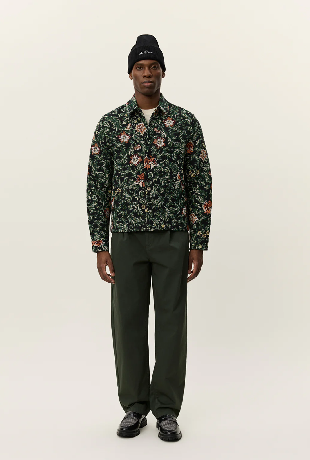 Hemd I Jaiden Flower Jacquard Overshirt