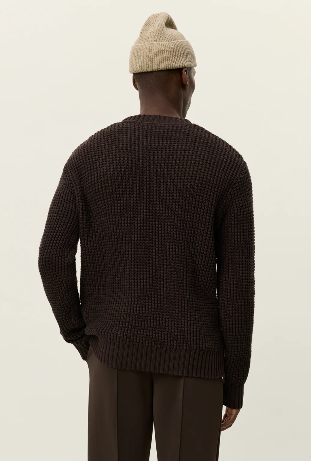 Pullover I  Alvin Waffle Crewneck Knit