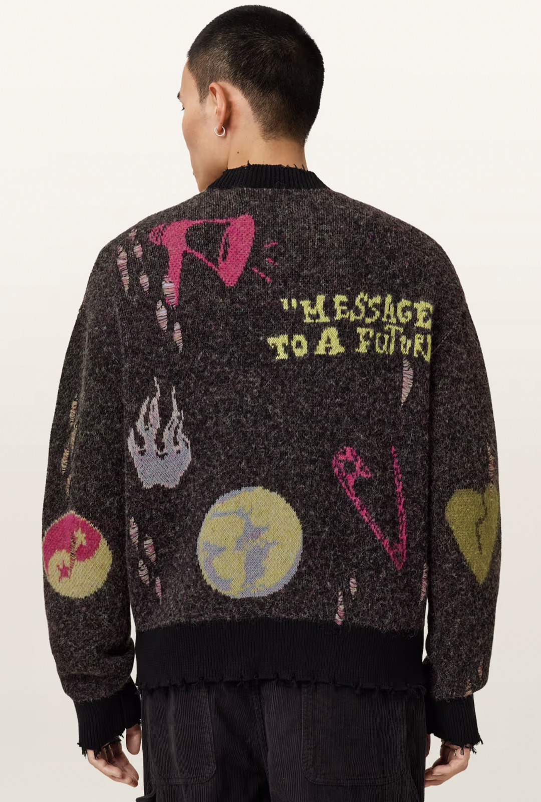 Cardigan I Emotive cardigan