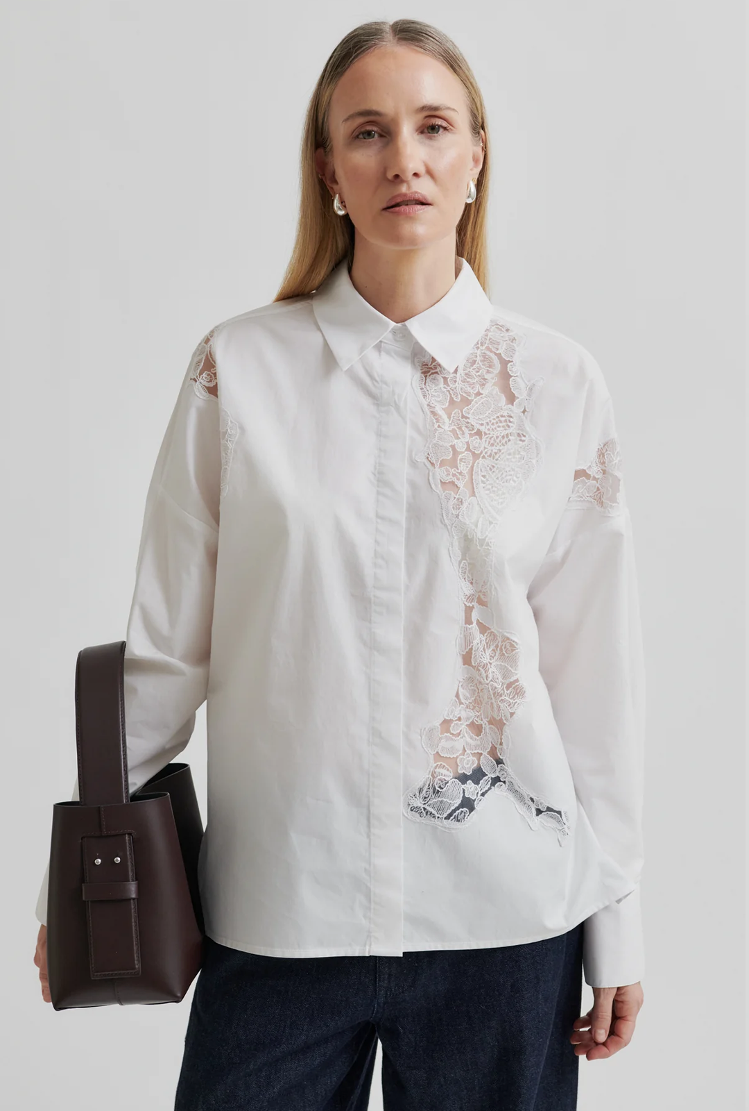 Bluse I Karin Lace Shirt