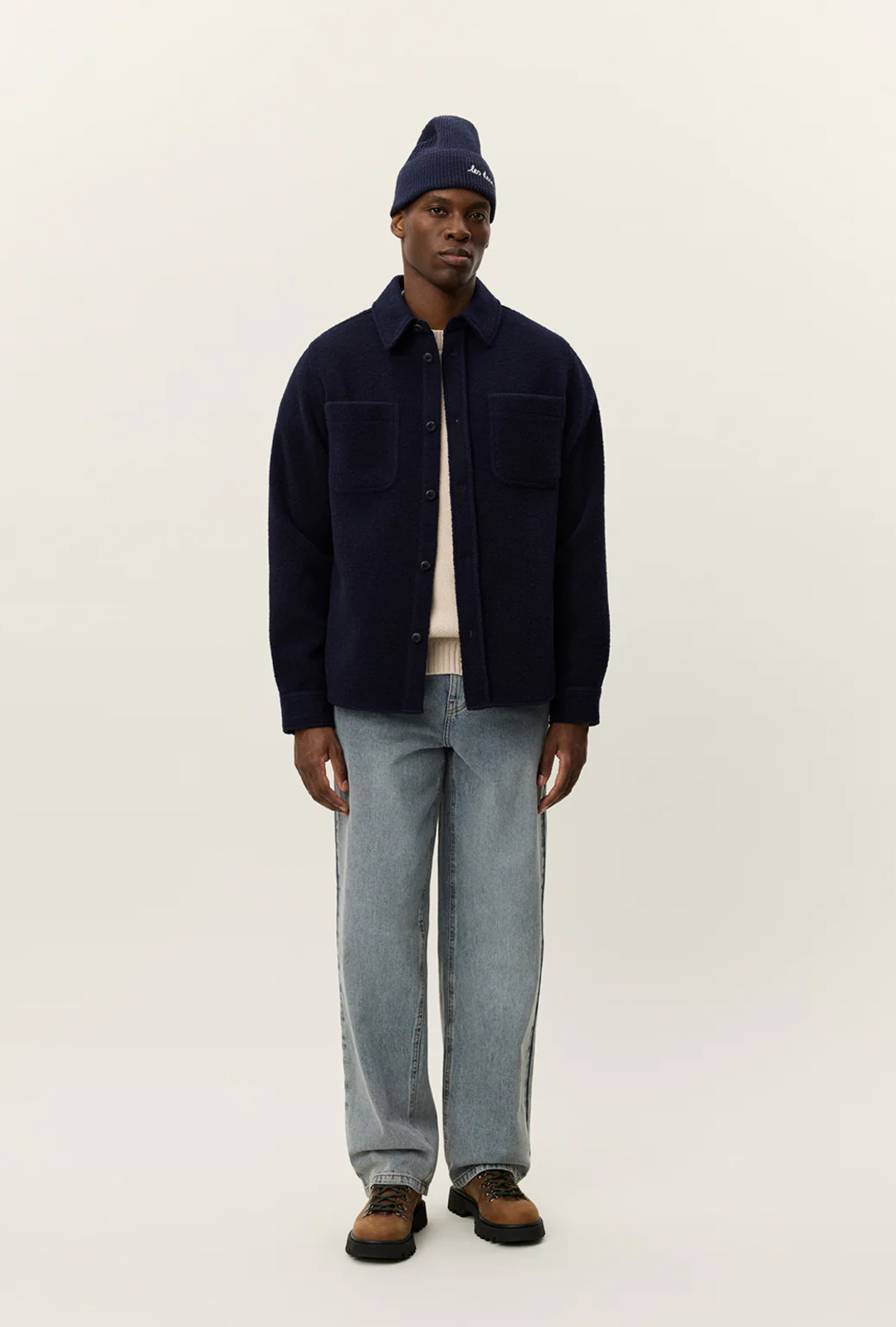Hemd I Lennon Boucle Overshirt