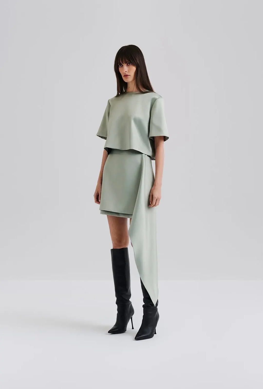 T-Shirt I Ciana Heavy Satin t-shirt