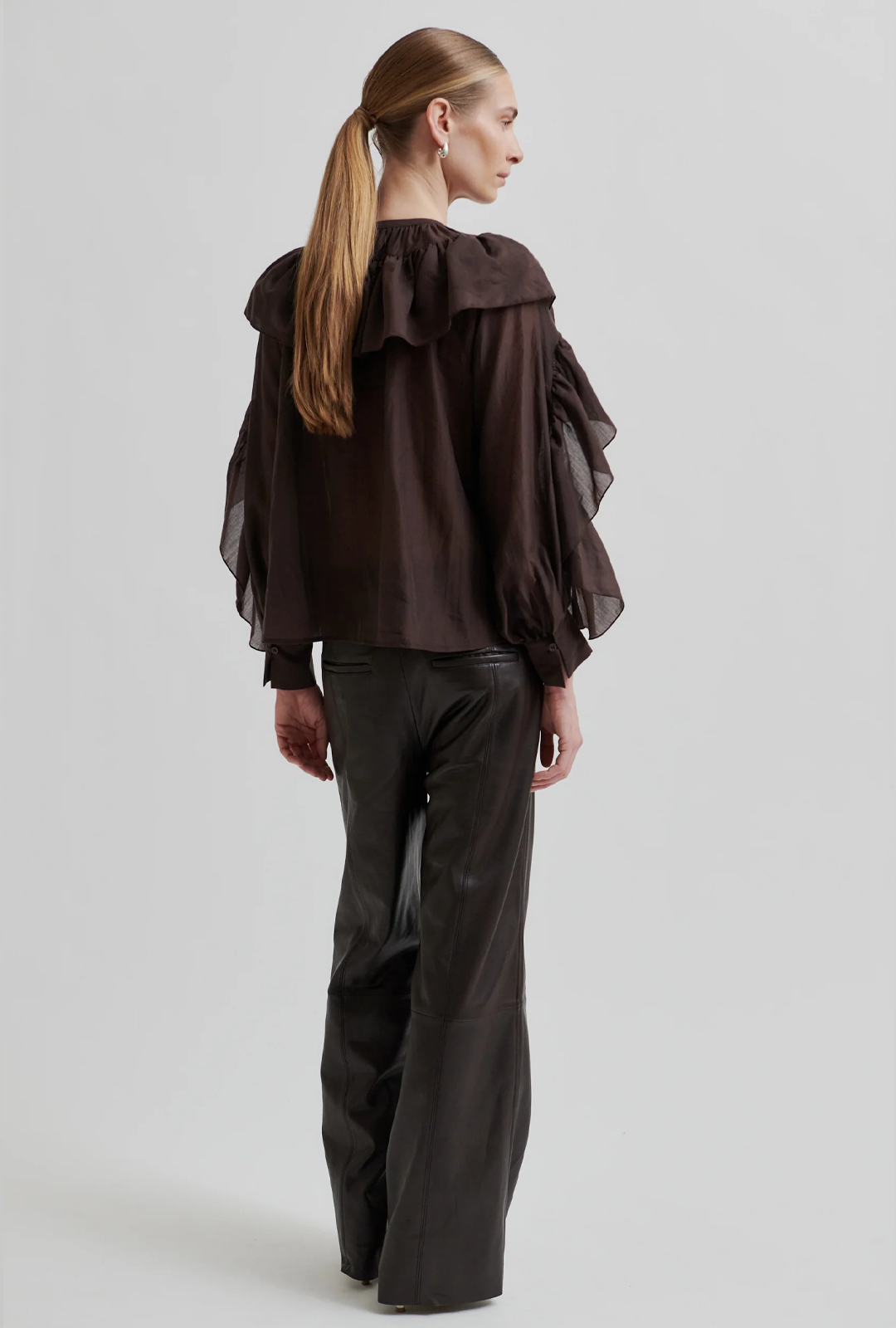Bluse I Fria Frill Blouse
