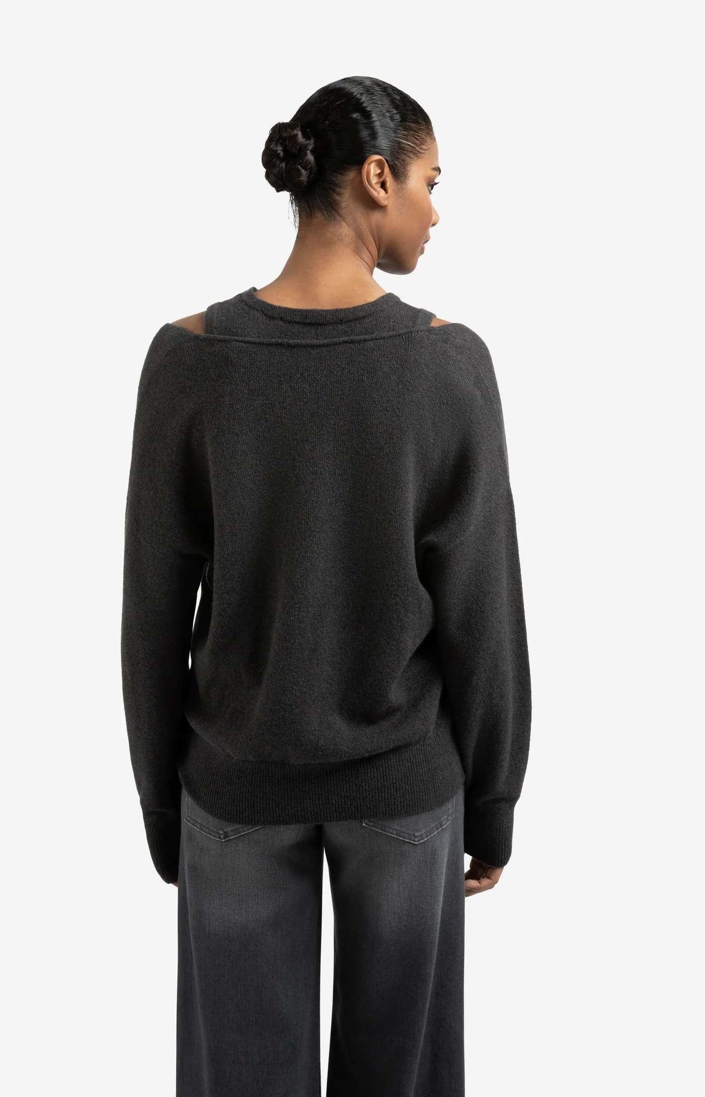 Sweat I Deep v-neck sweater