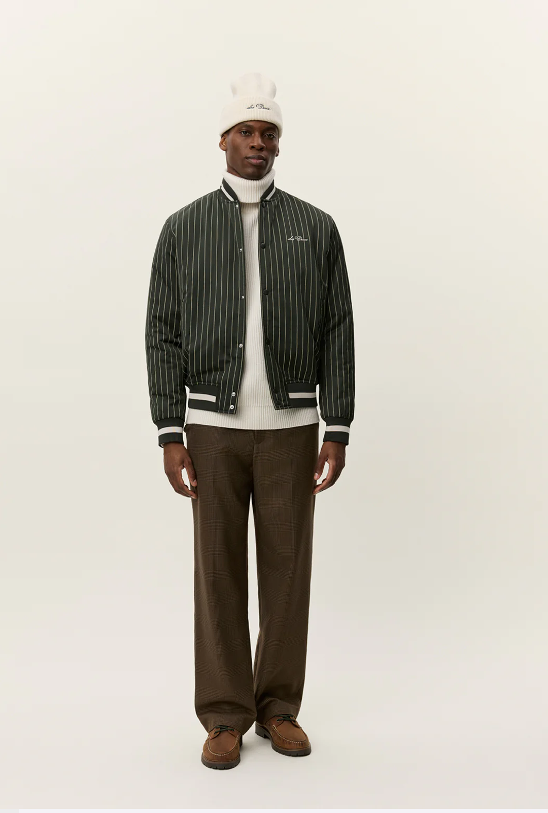 Jacke I Varsity Tech Pinstripe Jacket