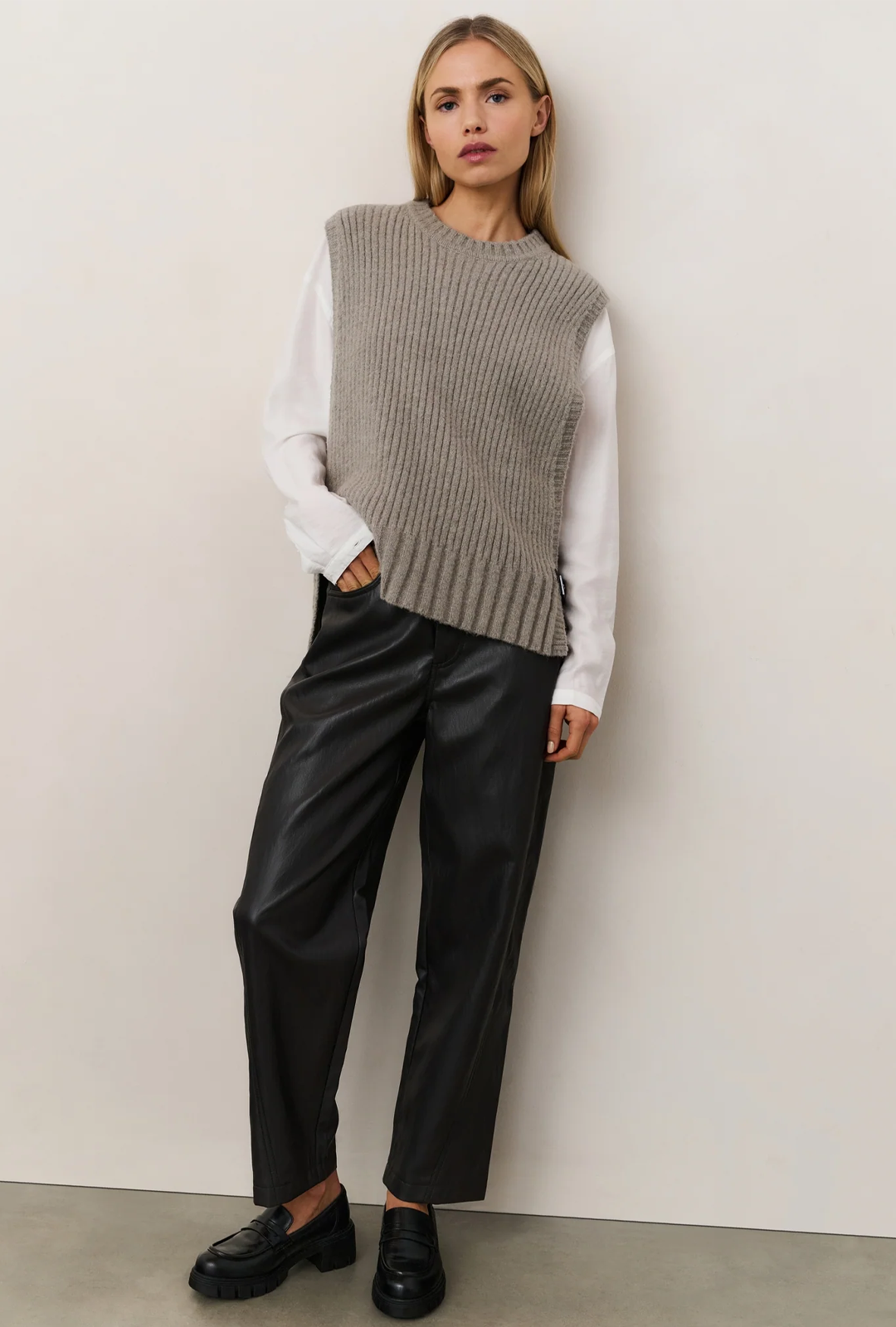 Hose I Faux leather carroz fit
