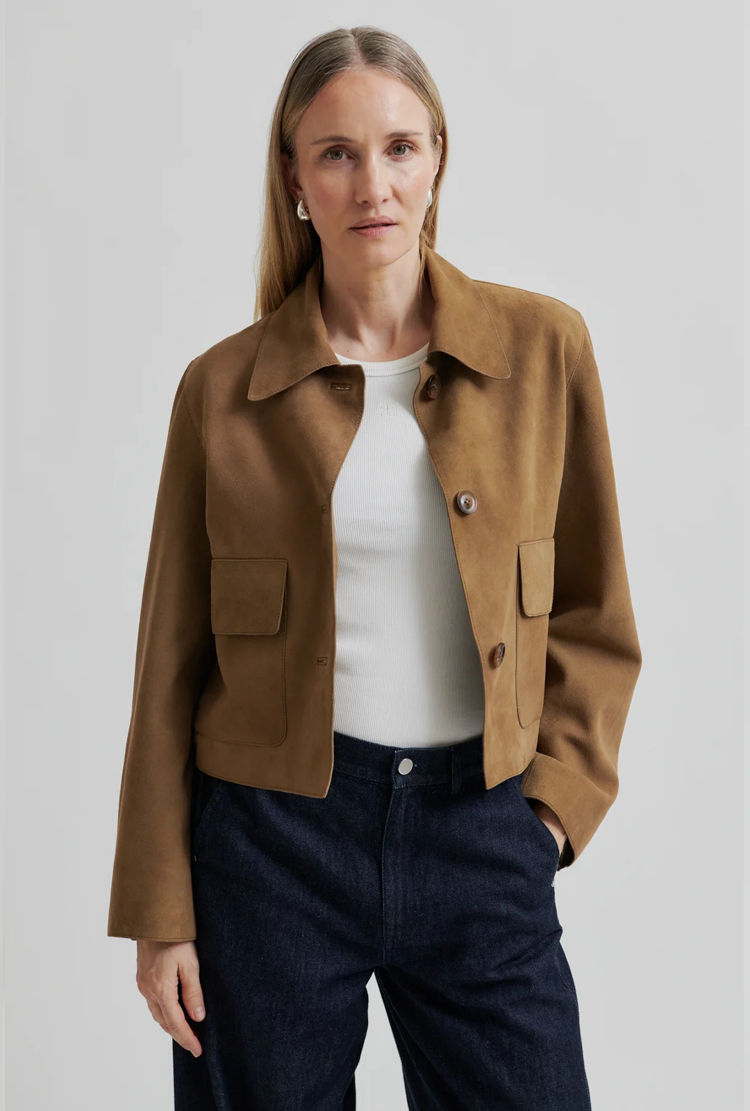 Jacke I Noomi Suede Jacket