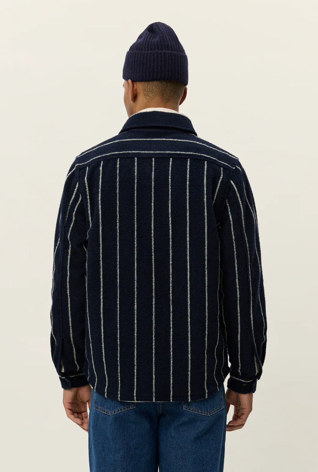 Hemd I  Lennon Wool Pinstripe	Overshirt