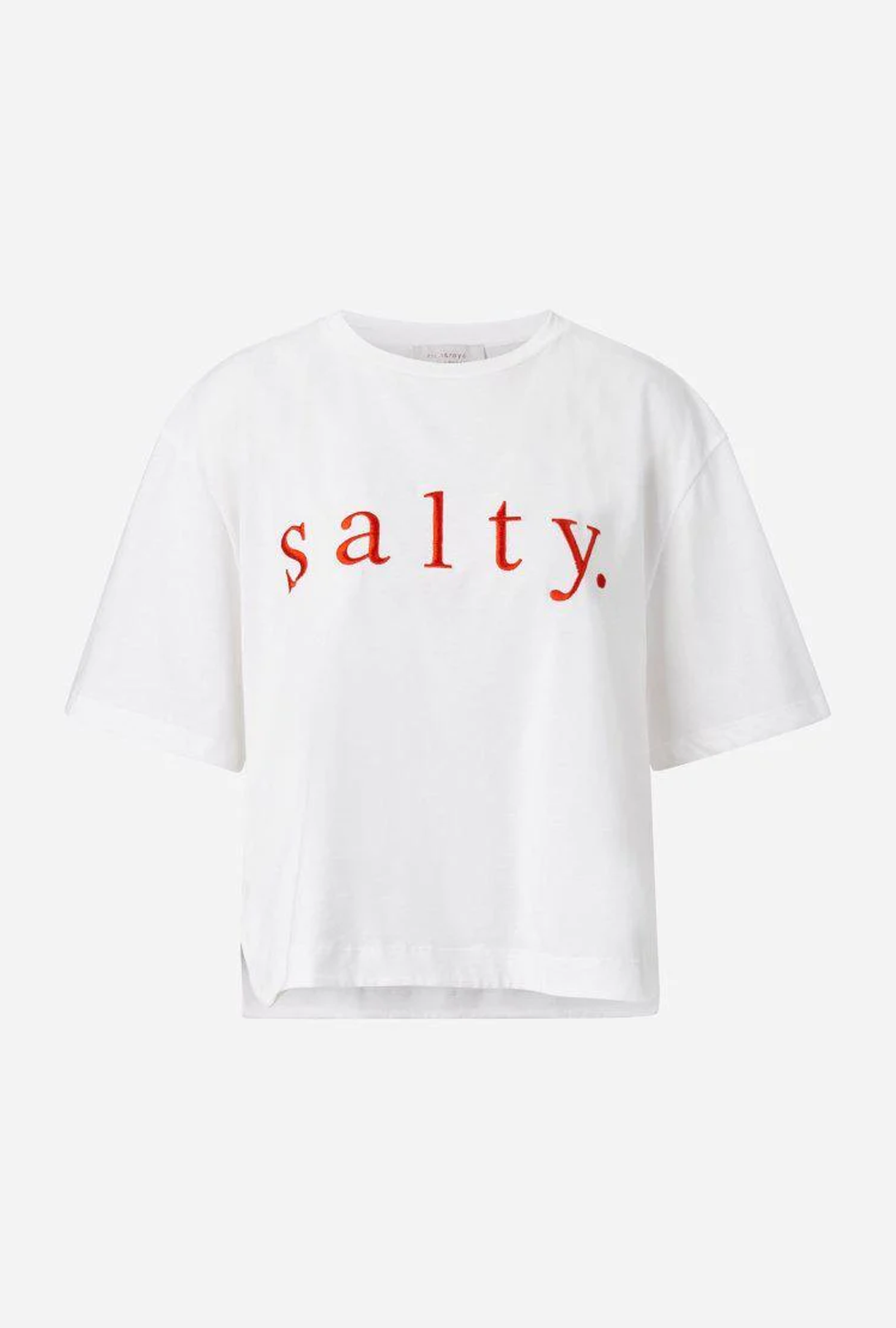 Boxy T-Shirt Salty Print organic