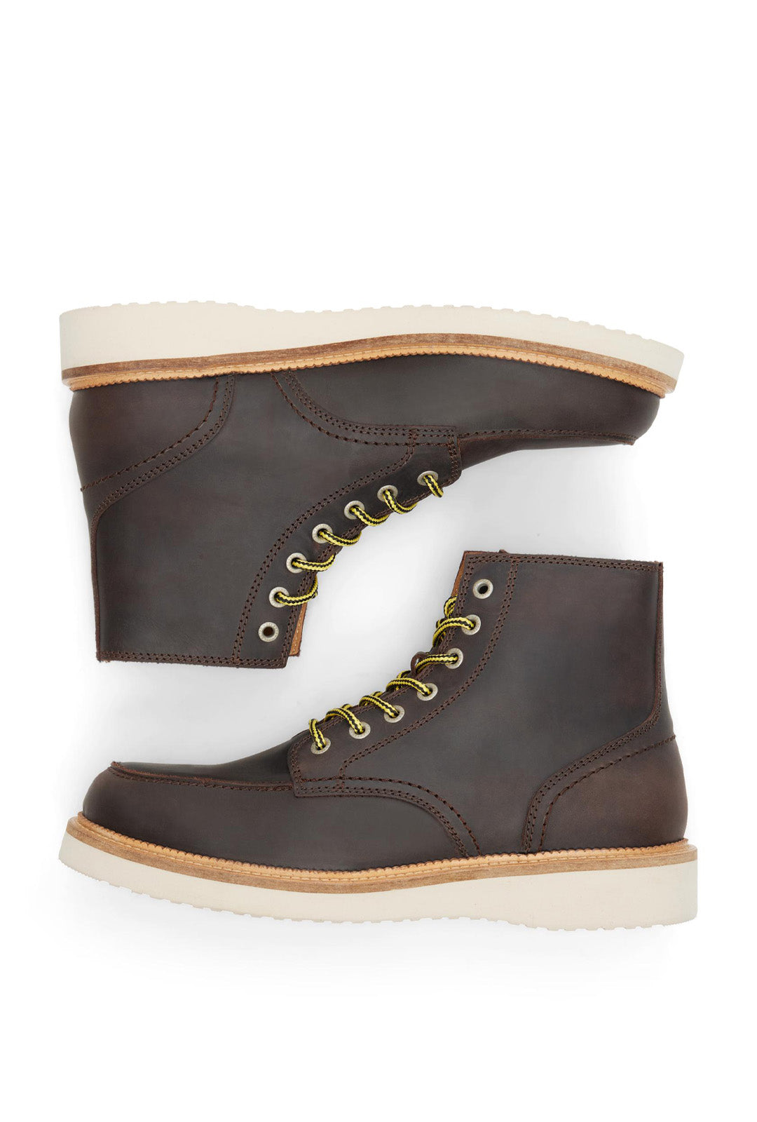 SLHTEO NEW LEATHER MOC-TOE BOOT